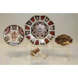 Royal Crown Derby Old Imari octagonal plate and other Royal Crown Derby items - including two
