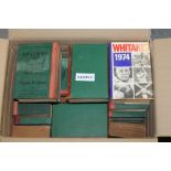 Books - quantity of Whitaker's selection from 1883 - 1978 in two boxes (qty)
