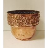 Vict Copper Planter