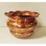 Vict Copper Planter