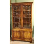 Stunning Mahogany Bookcase / Display Cabinet by Beven Funnell