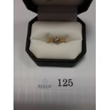 18 Carat Gold Solitaire Diamond Ring