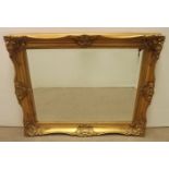 Gilt Beveled Mirror