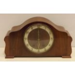 Vintage Oak Mantle Clock