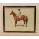 Framed Print of Arkle & Jockey Pat Taffe Signed G.