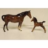 Beswick Mare & Foal