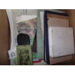 Box - Various 1st day of issue envelopes & other cards - 1980 Collectors Pack - stamp books -