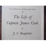 The Journals of Capt James Cook - The Life of Cpt james Cook by J.C Beaglehole - published hakluyt