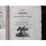 History of Whitby - Rev George Young - volumes I & II - 1817, card and paper covers , untrimmed