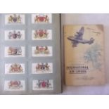 Album of Cigarette Cards - Wills Cigarettes - Town Arms, City Arms - 200 cards in all in loose album