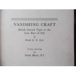 Vanishing Craft - Frank G.G Carr - drawing by F.H. Mason - Country Life publication - mid 1930's