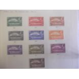 1 Album Sheet - Montserrat Postage Stamps 1932 - teraentenary issue - mint