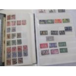 Albums - Small album of late C19 & early C20 postage stamps - worldwide - plus larger album,