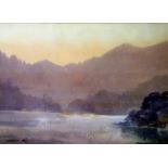 E. Grieg Hall, 'Grasmere from near Penny Rock', signed, watercolour, 10" x 14", est £20 - £40