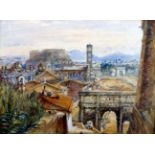 Mary Weatherill, 'Rome', watercolour, 11" x 15", est £300 - £500