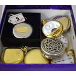 A SELECTION OF MODERN POCKET WATCHES, (8)