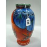 A POOLE POTTERY 'Delphis' vase, height approximately 26cm