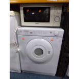 A 'HOTPOINT' DRYER, and a Sanyo Microwave (2)