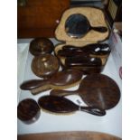 VARIOUS DRESSING TABLE ITEMS,  (one cased)