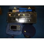 A GARMIN GPS MAP 295 PILOTS NAVIGATION SYSTEM, not tested, with instructions, mounting bracket, etc,