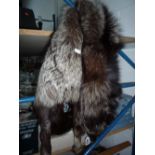 A FUR STOLE, with head and feet