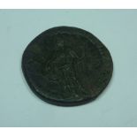 A ROMAN BRONZE GORDIAN THIRD (SERERAN) CEASAR 238-244 COIN, 244AD Gordian and Tranquillina,