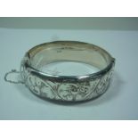 A SILVER BANGLE