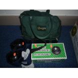 VARIOUS GREEN BOWLS, to include boxed Greenmaster bowls, bag containing various bowls, etc