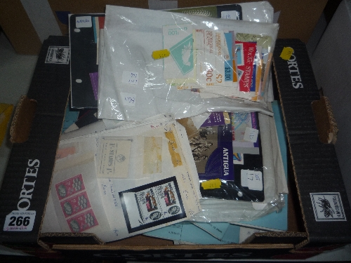 AN ACCULUMATION OF STAMP BOOKLETS, in a small box, including Great Britain, Australia, Channel
