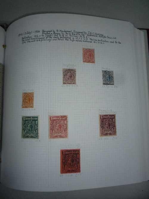 A MAINLY USED COLLECTION OF BRITISH EMPIRE IN A TRIDENT STAMP ALBUM, including Ascension, Bermuda