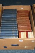 A BOX OF DICKENS AND DUMAS LITERATURE, with eight Observer books