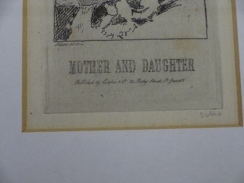 WALTER RICHARD SICKERT (1860-1942), 'Mother and Daughter', published by Carfax & Co 24 Bury - Image 3 of 3