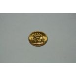 A SOVEREIGN, dated 1913, weight approximately 8 grams