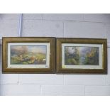 TWO REX PRESTON PRINTS, Peaceful Reatreat, Dovedale and Early Morning, Dentdale, approximately 17.