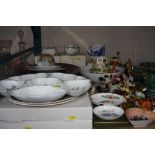 VARIOUS CERAMICS, etc, to include Worcester Herbs hors d'oeuvre dish, 'Auld Lang Syne' musical