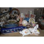 VARIOUS CERAMICS, to include Aynsley 'Cottage Garden', Wade Natwest Pigs, Wedgwood, etc