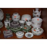 VARIOUS WEDGWOOD TRINKETS, JARDINIERES, etc, to include Jasperwares (16)