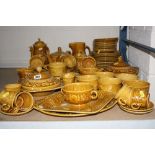 A ROYAL WORCESTER 'CROWN WARE' DINNERWARES (over 70 pieces)