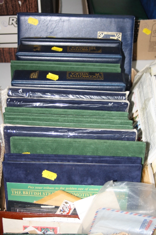 A QUANTITY OF MODERN OMNIBUS ISSUES, with Locomotive Philately including Progressive proofs etc