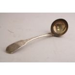 AN IRISH SILVER SAUCE LADLE, Dublin 1814, approximately 1ozt