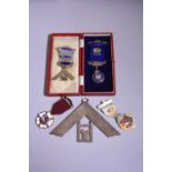 A COLLECTION OF MASONIC MEDALS (5)
