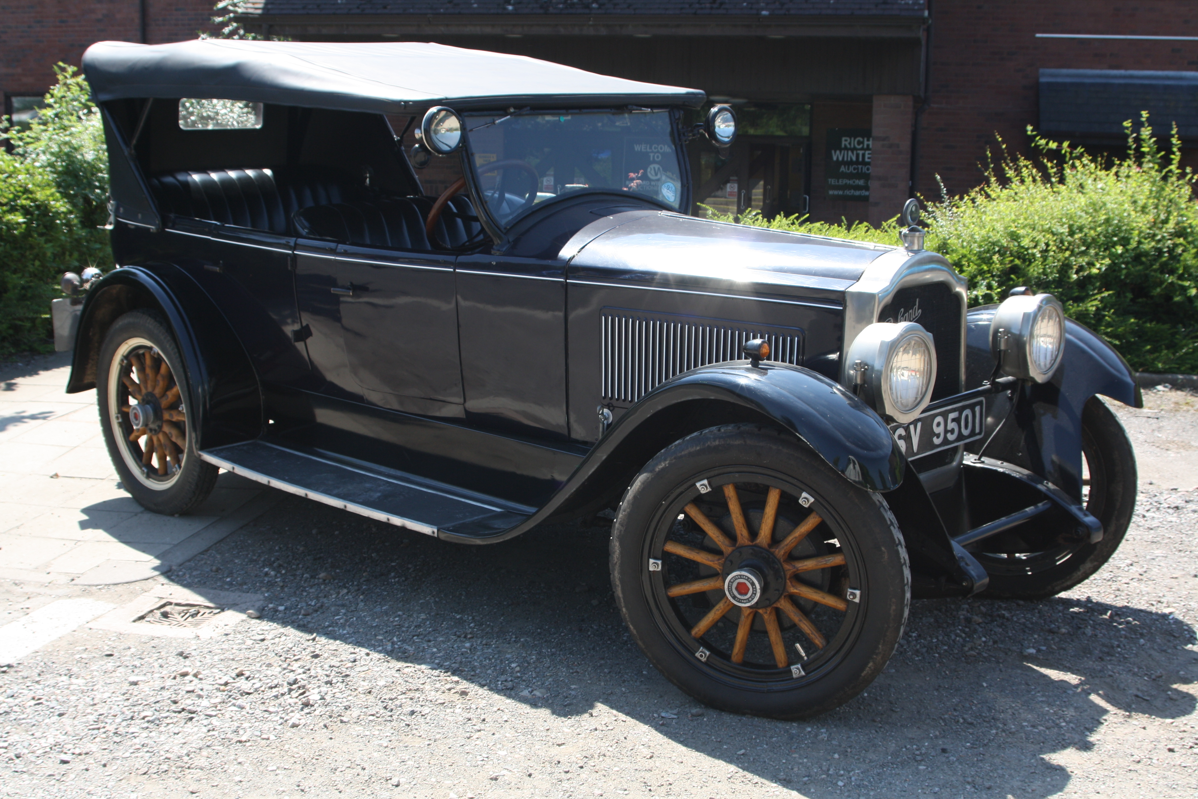 A1924 PACKARD SINGLE SIX TOURER, right hand drive, registration SV 9501, chassis number U46558,