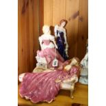 THREE FRANKLIN MINT FIGURES, 'Cinderella', 'Sleeping Beauty' and 'Elegance de Paris' (3)