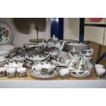 MYOTTS 'COUNTRY LIFE' DINNERWARES, (over 50 pieces)