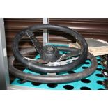 A 'SOLO' STEERING WHEEL, and another (2)