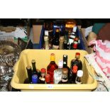 TWO BOXES OF WINES AND SPIRITS, to include Lanson Black Label, Moet Premiere Cuvee Etc (27)