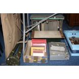 ROYAL ARTILLERY SAFTEY OFFICERS GUN POSITION KIT-FIELD TABLE, in use by Officers up until