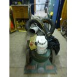 A BILLY GOAT PETROL LEAF VACUUM COLLECTOR WITH ACCESSORIES