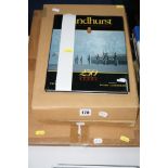 FOUR VOLUMES RECORDING HISTORY OF THE ROYAL ARTILLERY, Regimental Heritage a large hardbound