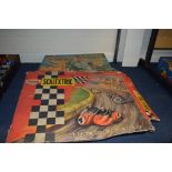 A BOXED SCALEXTRIC MODEL MOTOR CYCLE RACING SET, No.MC1, circa 1960's, with one Typhoon